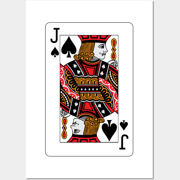 Jack of Spades Wall Art by rheyes